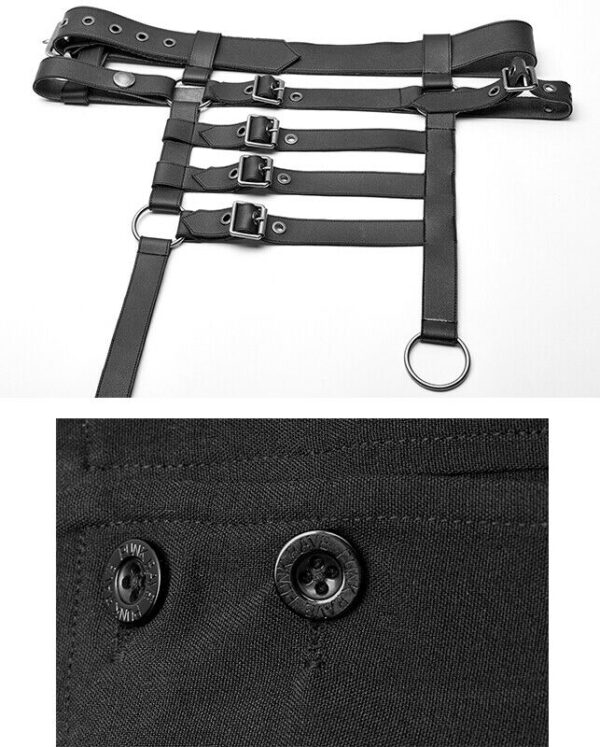Pantalon kimono warrior avec harnais amovible Pantalon kimono warrior avec harnais amovible