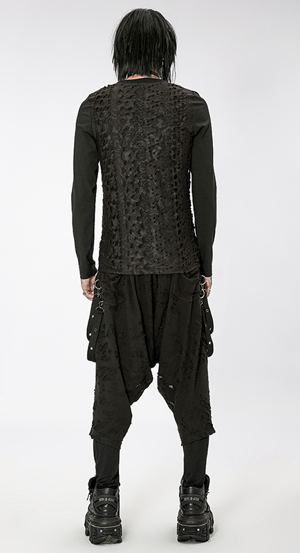 Pantalon sarouel destroy Noir Pantalon sarouel destroy Noir