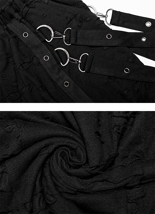 Pantalon sarouel destroy Noir Pantalon sarouel destroy Noir