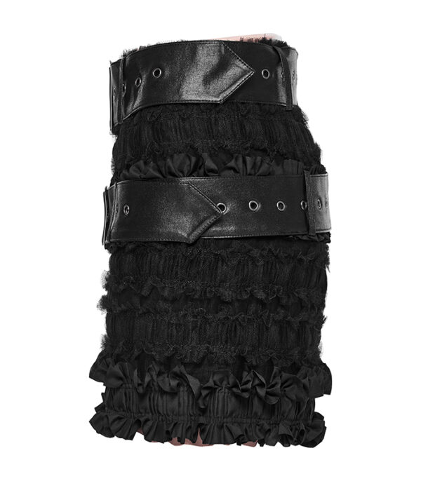 Mini jupe à sangles amovibles