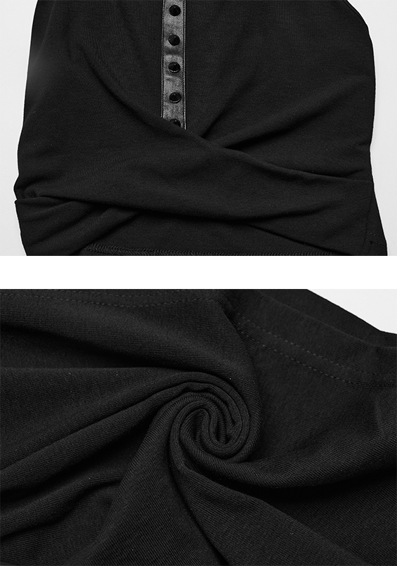 Crop top dos nu à capuche Crop top dos nu à capuche