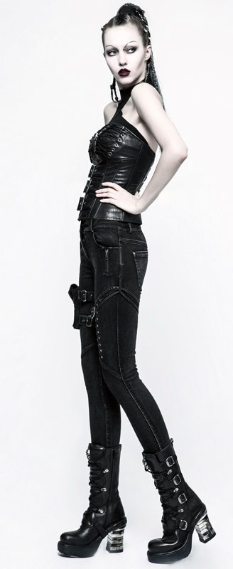 Jeans avec pochette amovible Jeans avec pochette amovible