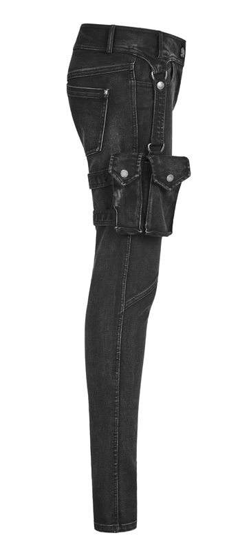 Jeans avec pochette amovible Jeans avec pochette amovible