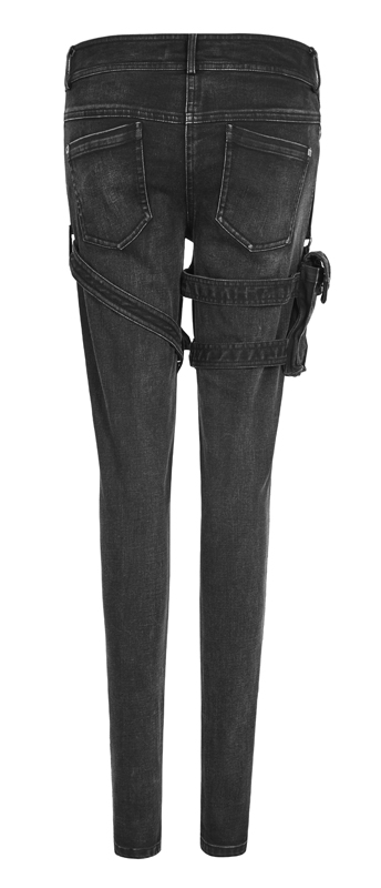 Jeans avec pochette amovible Jeans avec pochette amovible