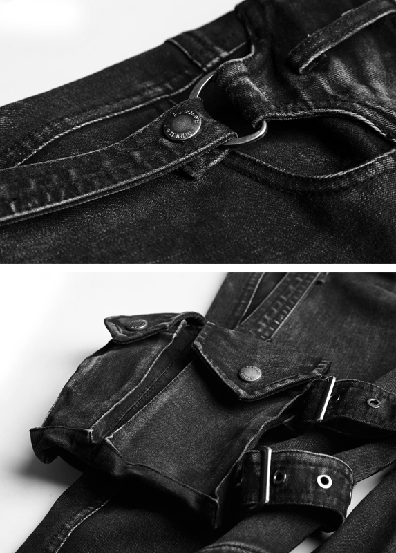 Jeans avec pochette amovible Jeans avec pochette amovible