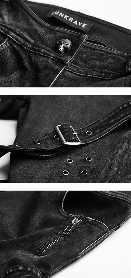 Jeans avec pochette amovible Jeans avec pochette amovible