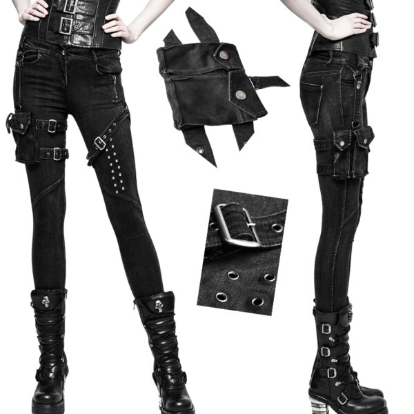 Jeans avec pochette amovible Jeans avec pochette amovible