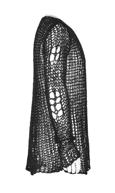 Pull long mohair destroy