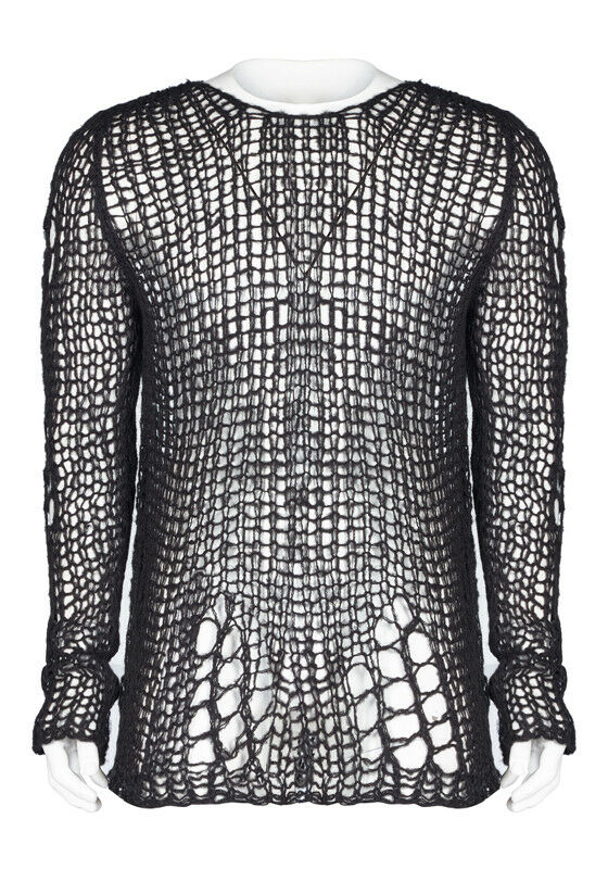 Pull long mohair destroy