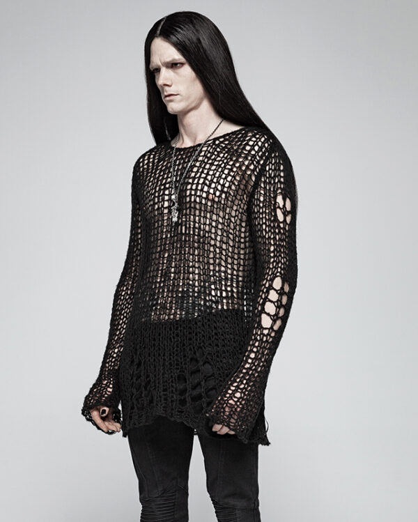 Pull long mohair destroy