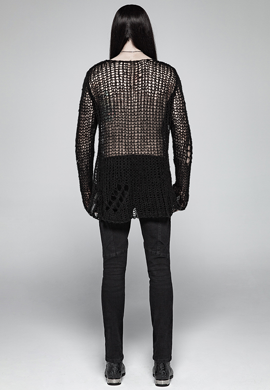 Pull long mohair destroy