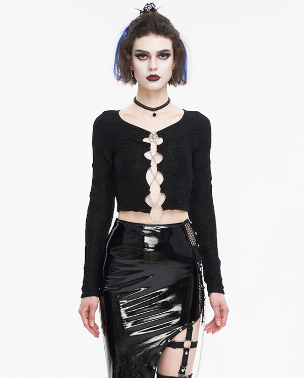 Haut court à chaîne et pentacle