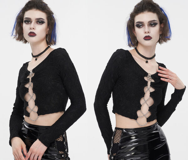 Haut court à chaîne et pentacle