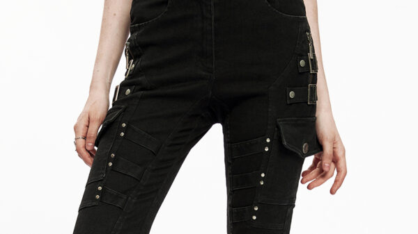 Jeans skinny clouté à poches battle Jeans skinny clouté à poches battle