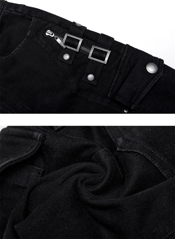 Jeans skinny clouté à poches battle Jeans skinny clouté à poches battle