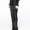 Pantalon paisley et dentelle