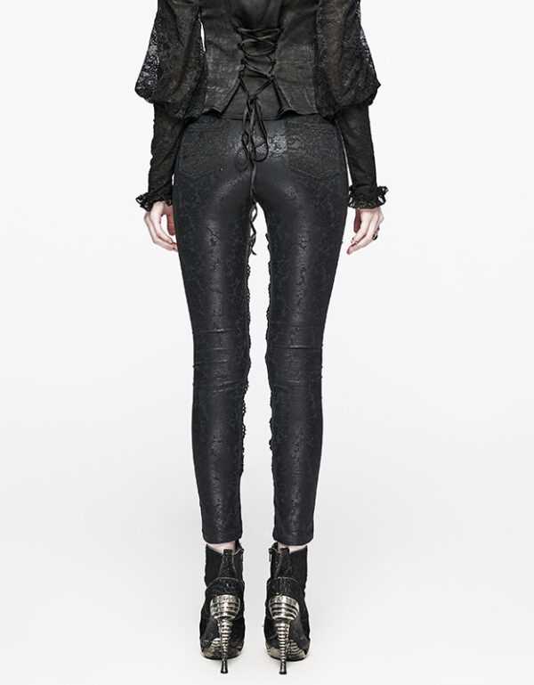 Pantalon paisley et dentelle