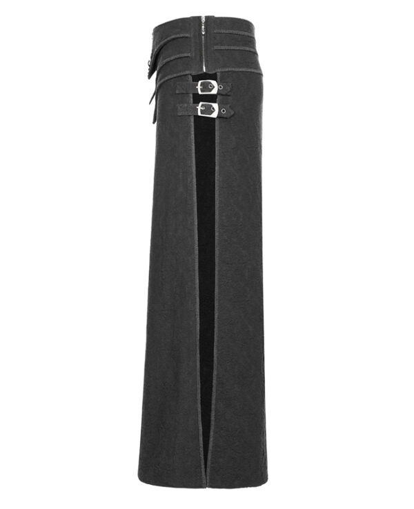 Jupe armure en tissu jacquard