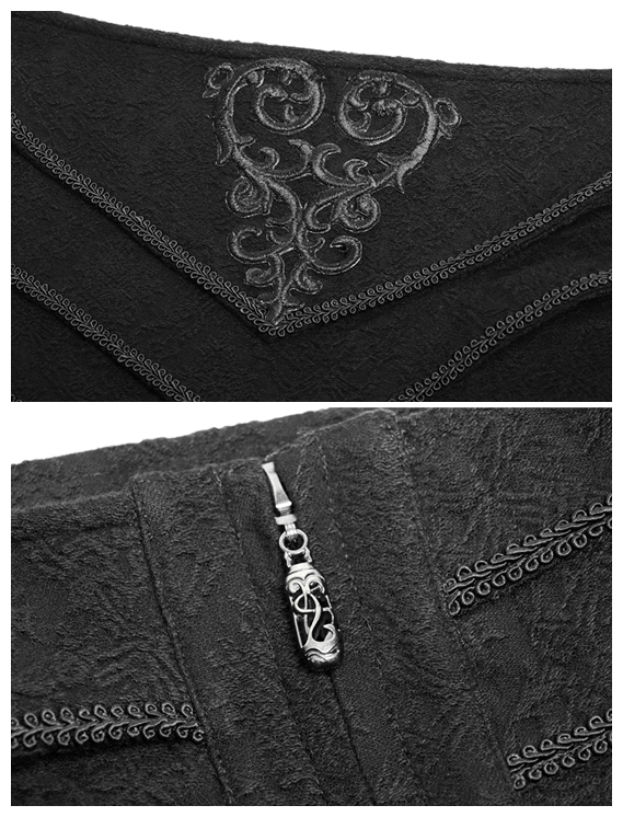 Jupe armure en tissu jacquard