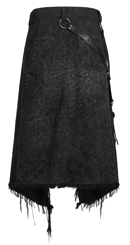 Surjupe destroy à longues sangles