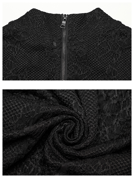 Haut jacquard à laçages