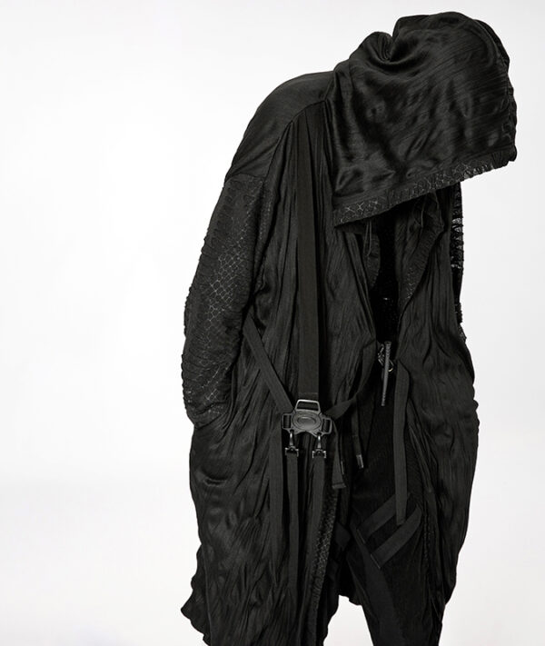 Cardigan léger à capuche destroy Cardigan léger à capuche destroy