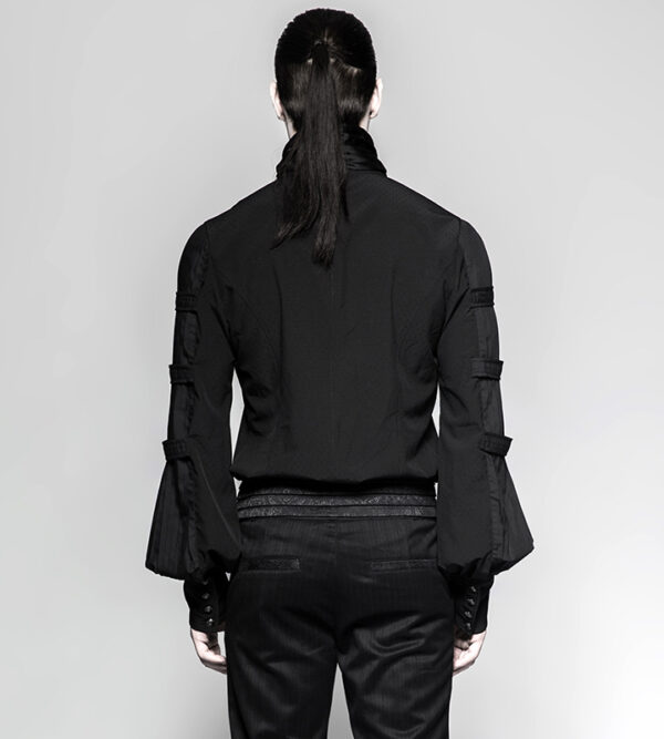 Chemise manches télégraphe à lavallière Chemise manches télégraphe à lavallière