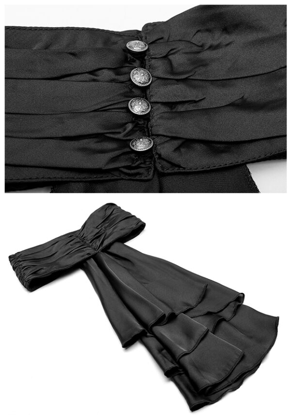 Chemise manches télégraphe à lavallière Chemise manches télégraphe à lavallière