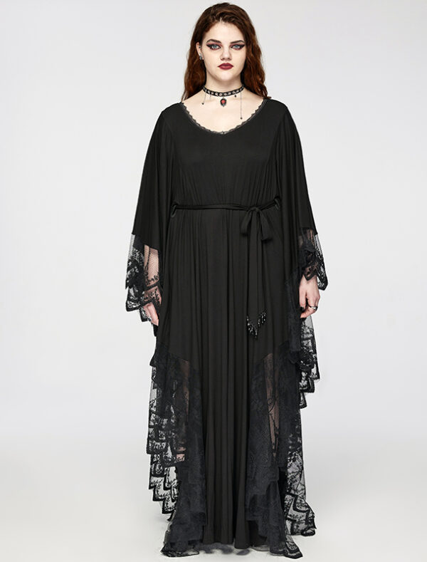 Robe chauve-souris à dentelle Robe chauve-souris à dentelle