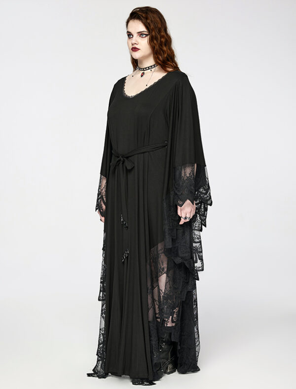 Robe chauve-souris à dentelle Robe chauve-souris à dentelle