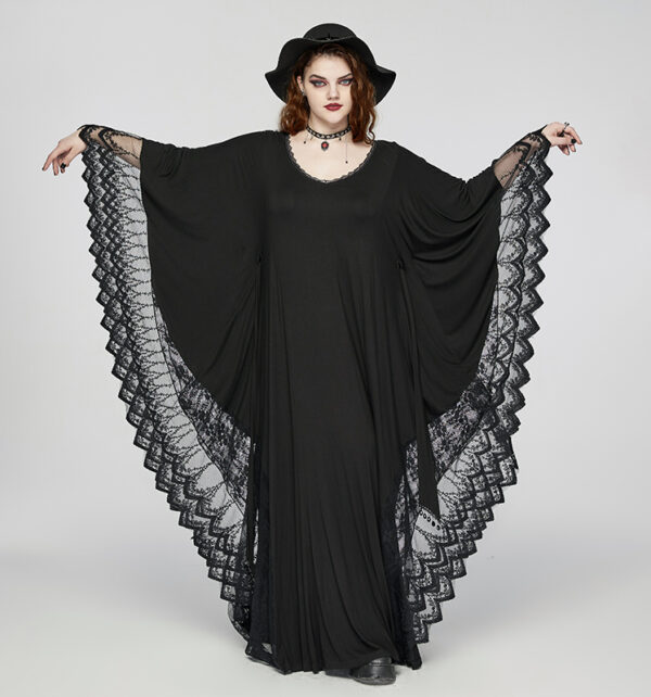 Robe chauve-souris à dentelle Robe chauve-souris à dentelle