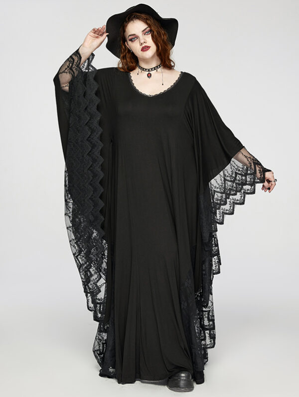 Robe chauve-souris à dentelle Robe chauve-souris à dentelle