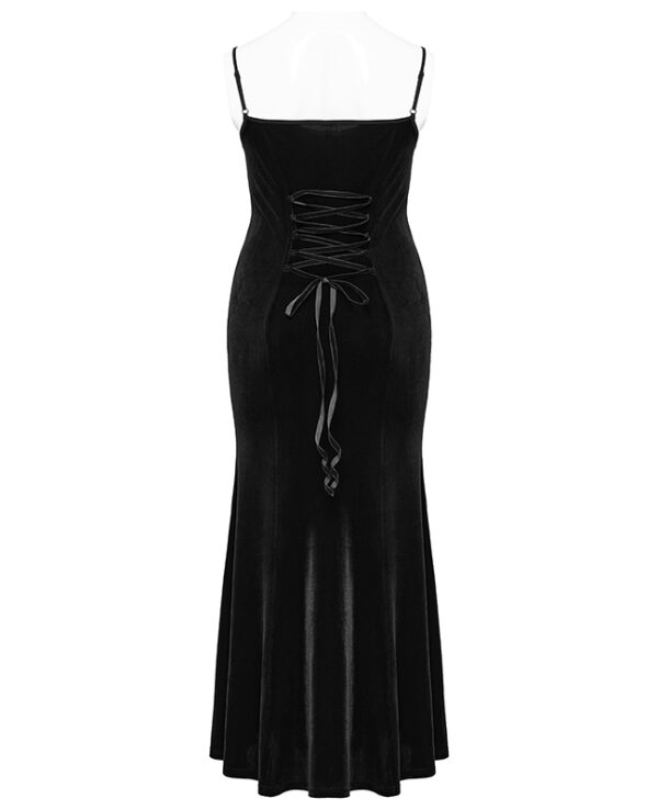 Robe sirène en velours et dentelle Robe sirène en velours et dentelle