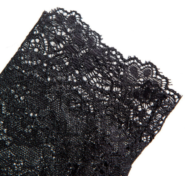 Mitaines en dentelle noire Mitaines en dentelle noire
