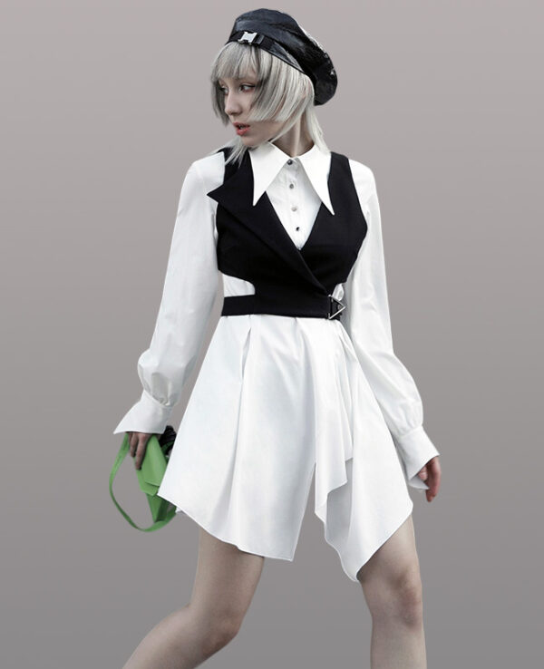 Robe chemise évasée