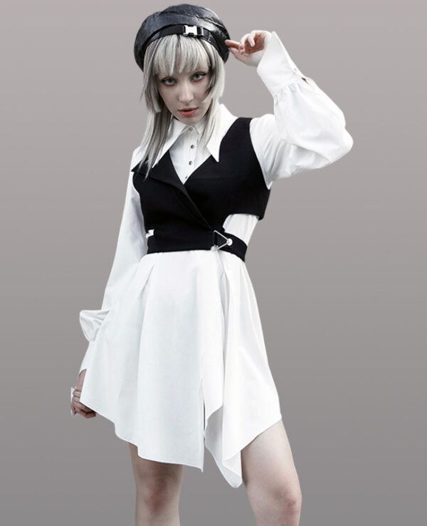 Robe chemise évasée