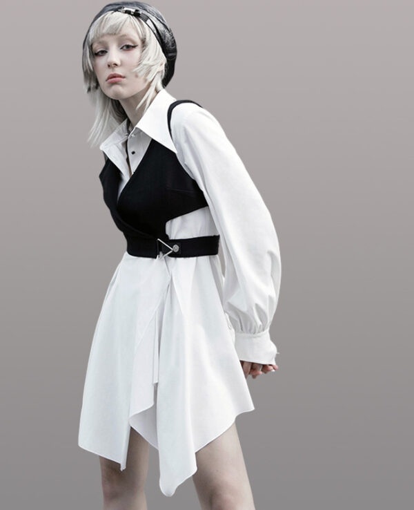 Robe chemise évasée