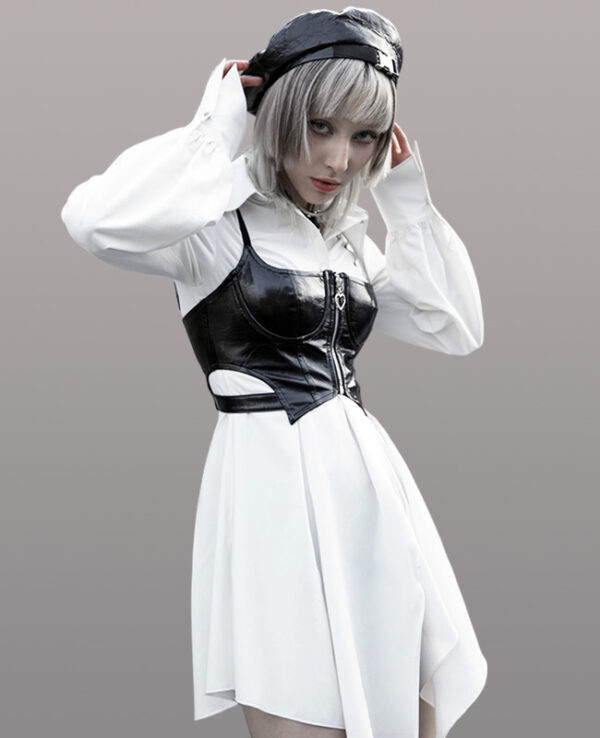 Robe chemise évasée