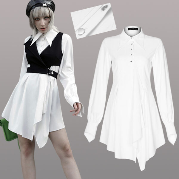 Robe chemise évasée