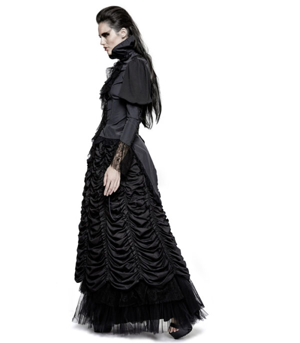 Jupe jupon long réversible