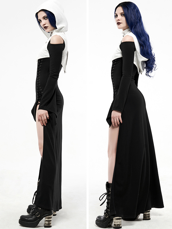 Robe hi-low nonne sexy transformable