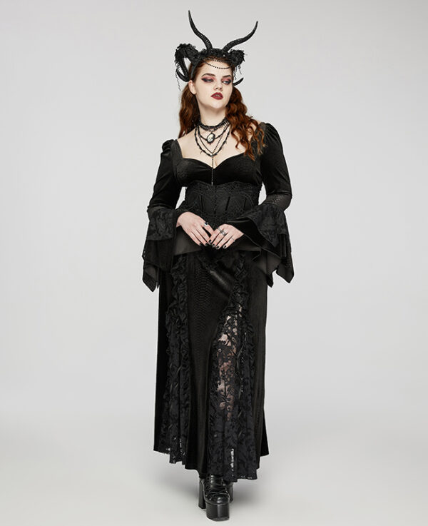 Diadème à chaînes et cornes de démon Diadème à chaînes et cornes de démon