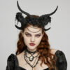 Diadème à chaînes et cornes de démon Diadème à chaînes et cornes de démon