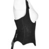 Corset gilet à bretelles et dentelle Noir Corset gilet à bretelles et dentelle Noir