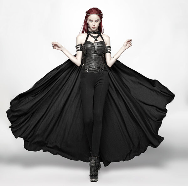 Cape harnais guerrière à chaînes Cape harnais guerrière à chaînes