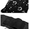 Ceinture corset en cuir végan à sangles Noir Ceinture corset en cuir végan à sangles Noir