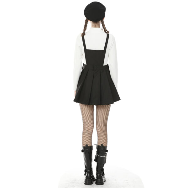 Jupe salopette à pentacle en chaîne