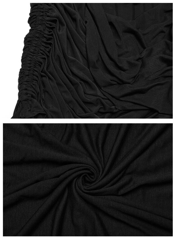 Jupe crayon froncée transformable