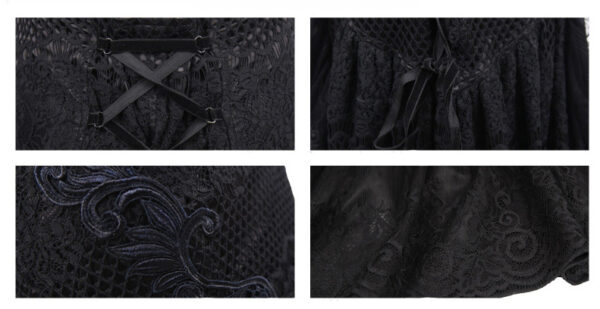 Jupe de mariée à traîne en satin et dentelle Jupe de mariée à traîne en satin et dentelle