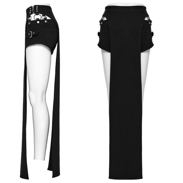 Short jupe guerrière convertible